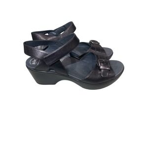DANSKO Slingback Adjustable Strap Walking Co Sandals Platform Clog Womens 40